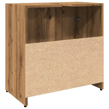 vidaXL Bathroom Sink Cabinet Artisan Oak 60x33x60 cm Engineered Wood