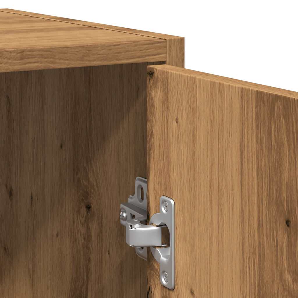 vidaXL Bathroom Sink Cabinet Artisan Oak 60x33x60 cm Engineered Wood