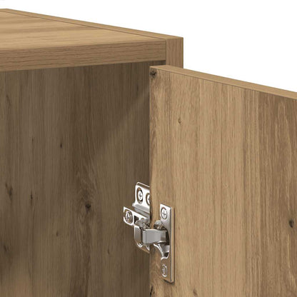 vidaXL Bathroom Sink Cabinet Artisan Oak 60x33x60 cm Engineered Wood
