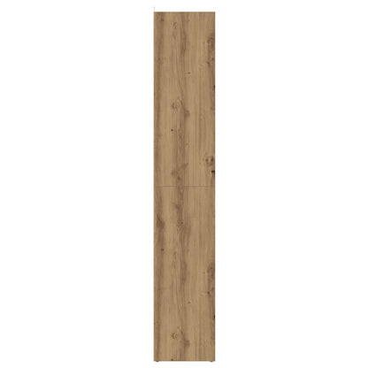 vidaXL Book Cabinet Artisan Oak 36x30x171 cm Engineered Wood
