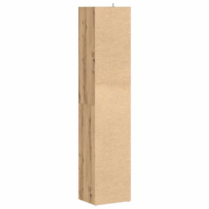 vidaXL Book Cabinet Artisan Oak 36x30x171 cm Engineered Wood