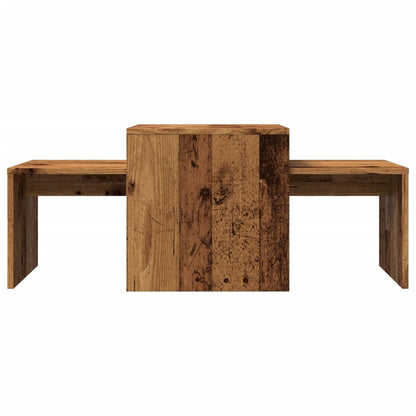 vidaXL Coffee Table Old Wood 100x48x40 cm Engineered Wood