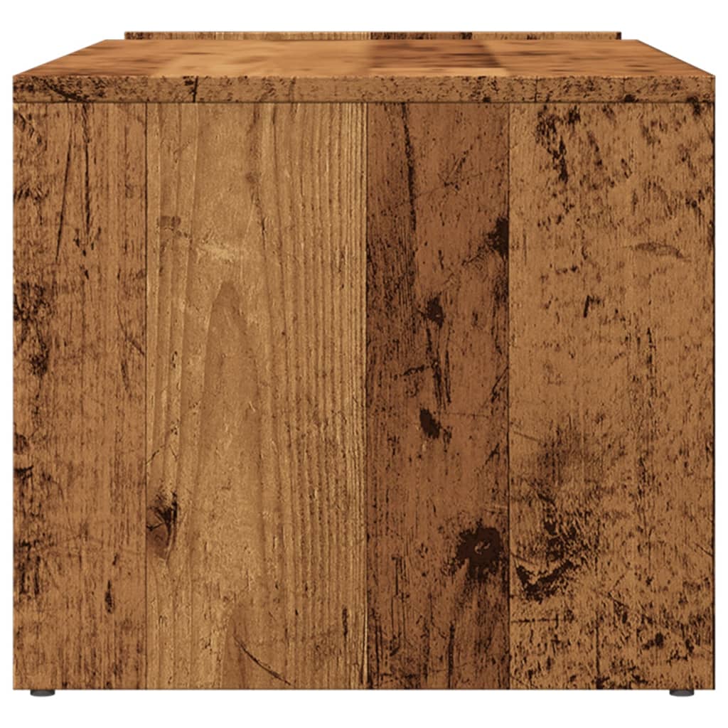 vidaXL Coffee Table Old Wood 90x45x35 cm Engineered Wood