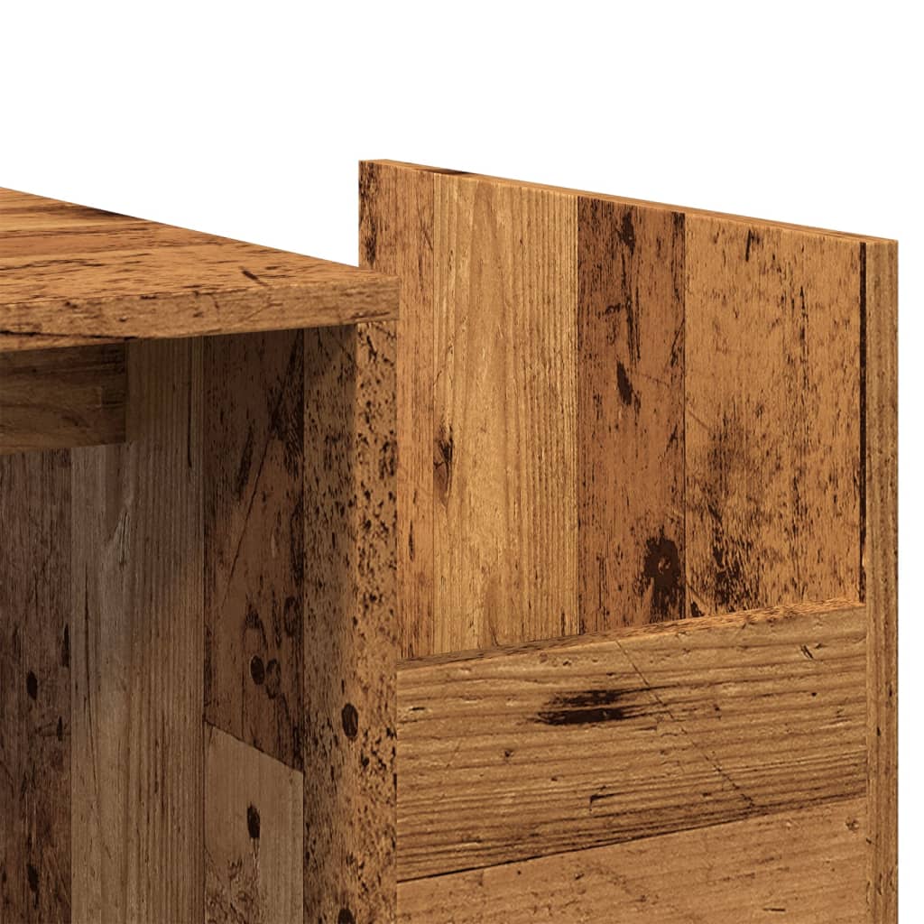 vidaXL Coffee Table Old Wood 90x45x35 cm Engineered Wood