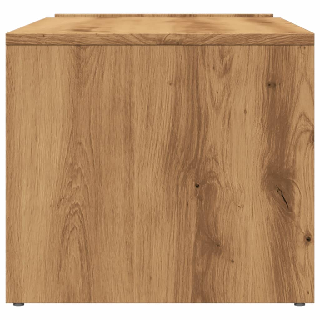 vidaXL Coffee Table Artisian Oak 90x45x35 cm Engineered Wood