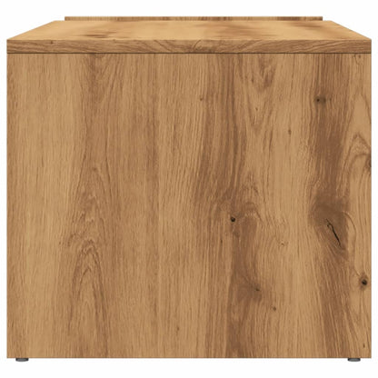 vidaXL Coffee Table Artisian Oak 90x45x35 cm Engineered Wood