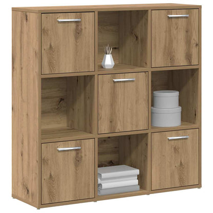 vidaXL Bookshelf Artisan Oak 90x28x90 cm Engineered Wood