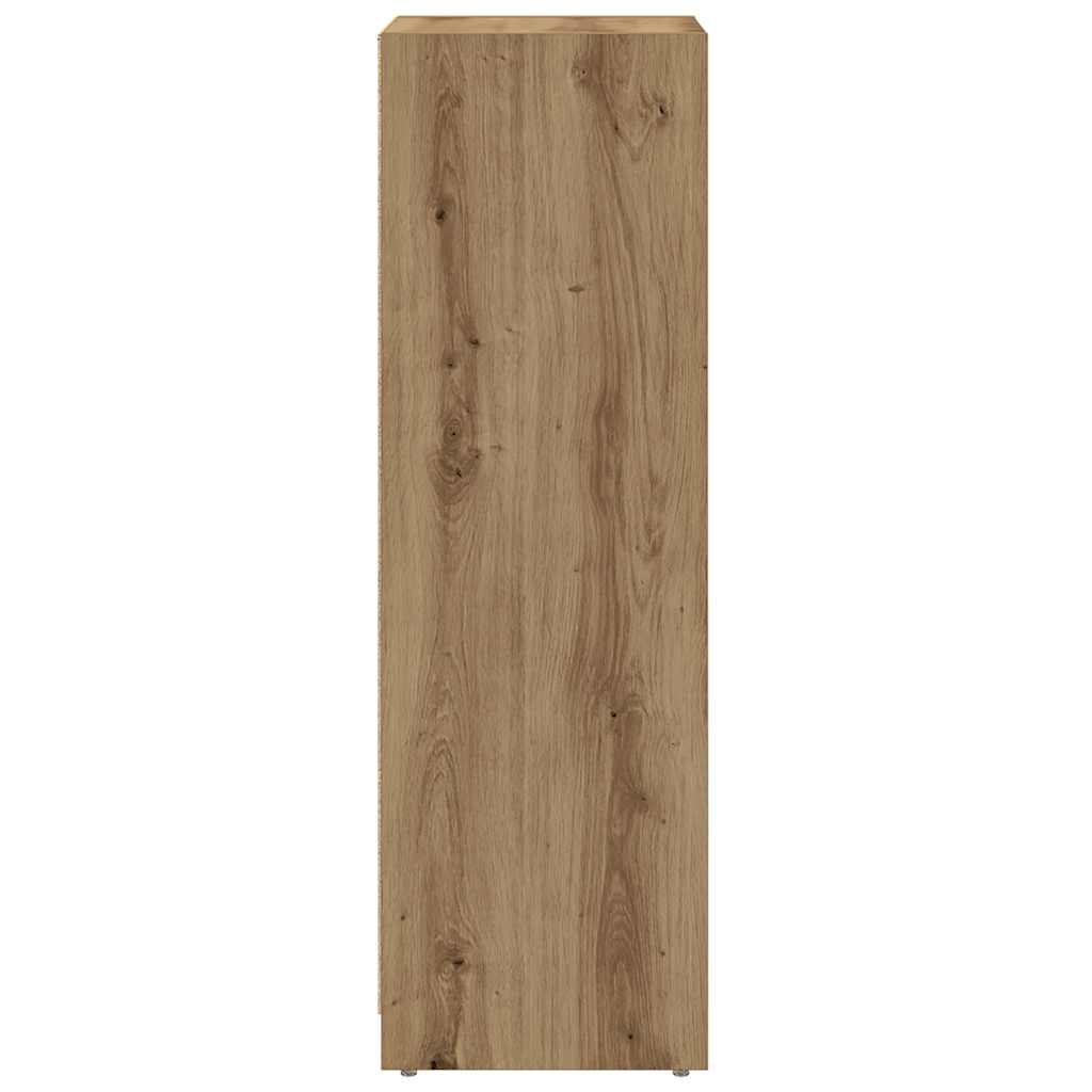 vidaXL Bathroom Cabinet Artisan Oak 30x30x95 cm Engineered Wood