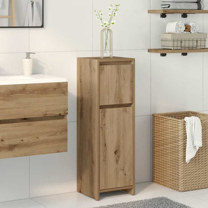 vidaXL Bathroom Cabinet Artisan Oak 30x30x95 cm Engineered Wood