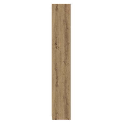 vidaXL Bathroom Cabinet Artisan Oak 30x30x183.5 cm Engineered Wood