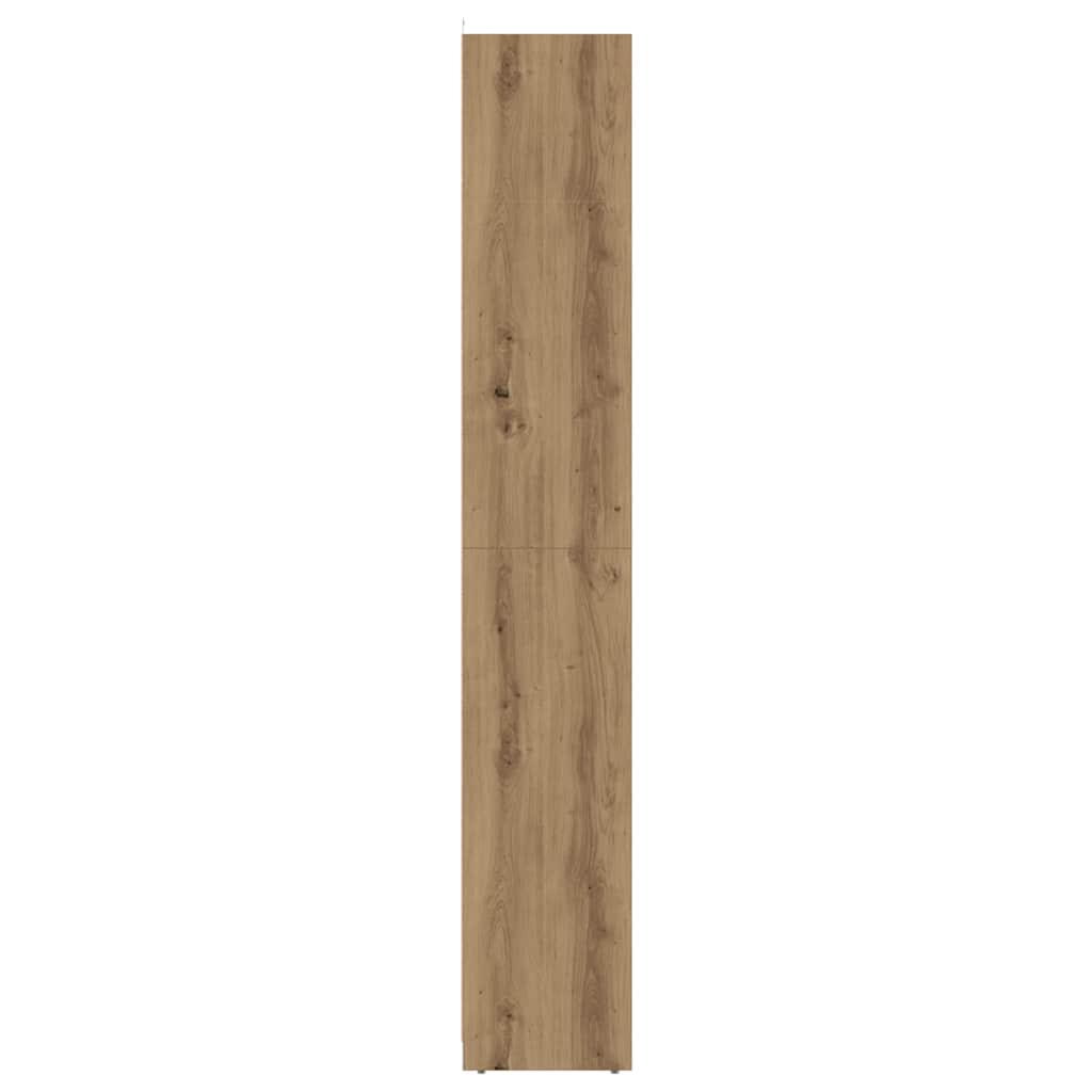 vidaXL Bathroom Cabinet Artisan Oak 30x30x183,5 cm Engineered Wood
