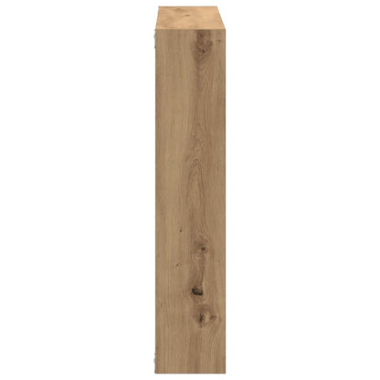 vidaXL Wall Shelf Artisan Oak 90x16x78 cm Engineered Wood