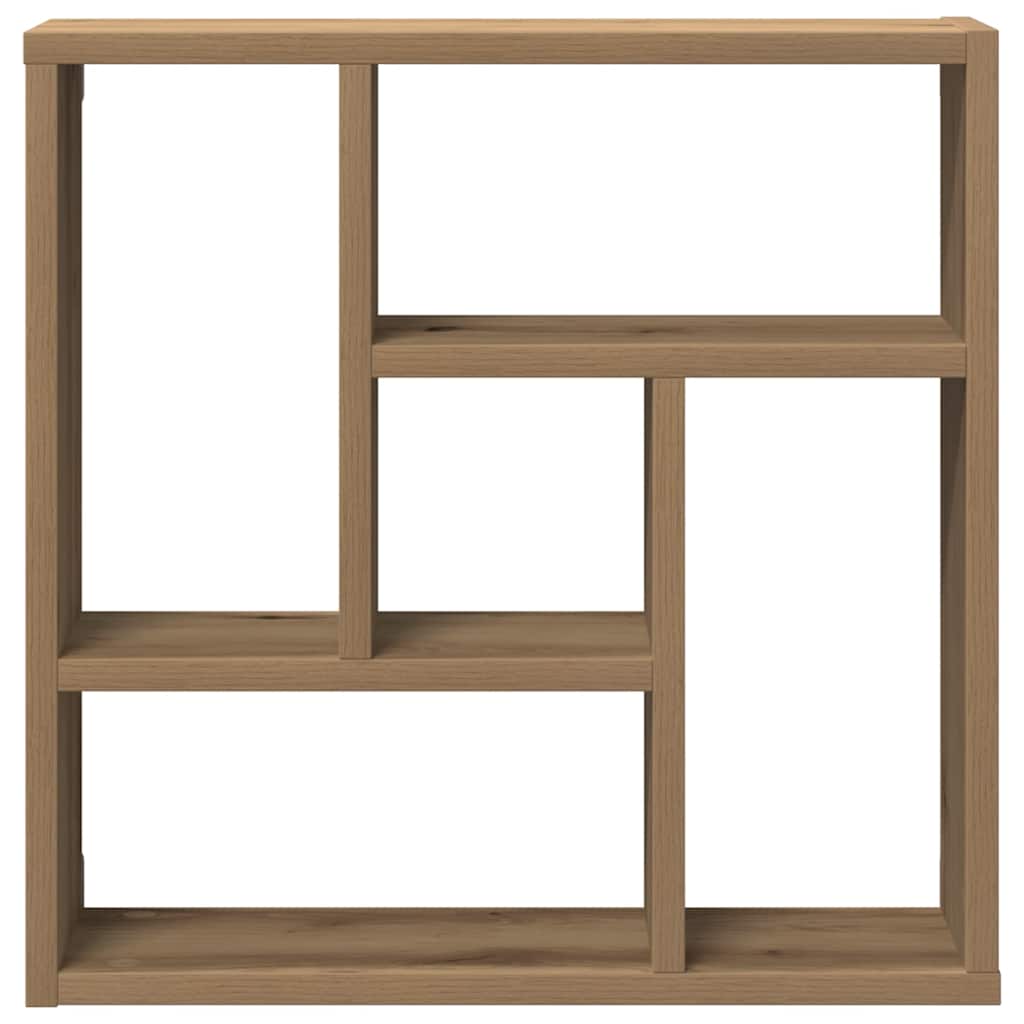 vidaXL Wall Shelf Artisan Oak 45x16x45 cm Engineered Wood