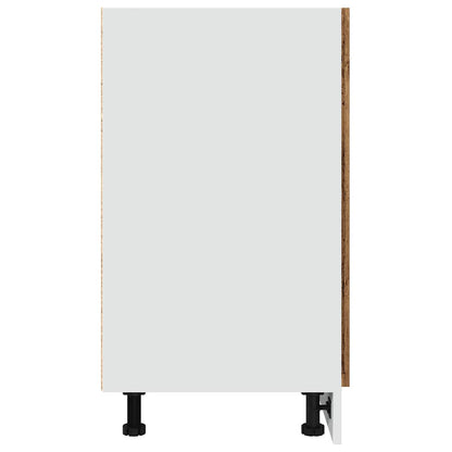 vidaXL Bottom Cabinet Lyon Old Wood 60x46x81.5 cm Engineered Wood