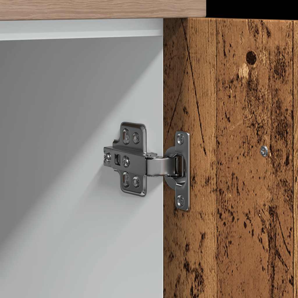 vidaXL Bottom Cabinet Lyon Old Wood 60x46x81.5 cm Engineered Wood