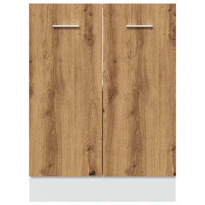 vidaXL Bottom Cabinet Lyon Artisan Oak 60x46x81.5 cm Engineered Wood