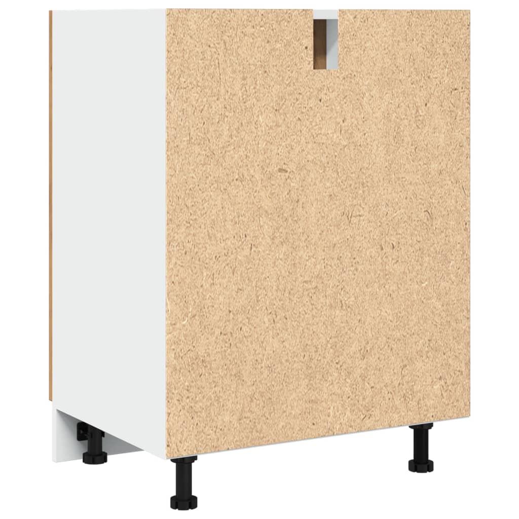 vidaXL Bottom Cabinet Lyon Artisan Oak 60x46x81.5 cm Engineered Wood