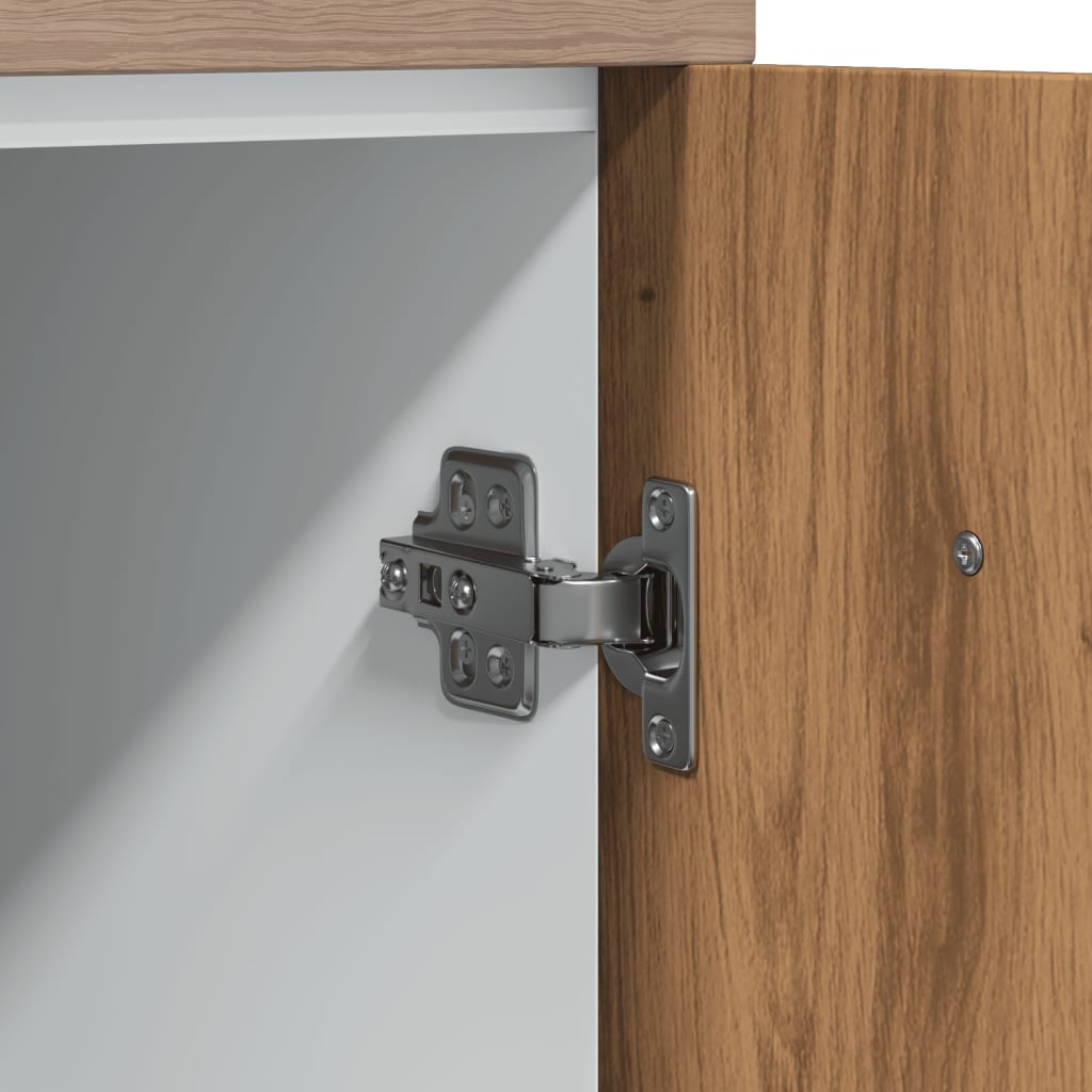 vidaXL Bottom Cabinet Lyon Artisan Oak 60x46x81.5 cm Engineered Wood