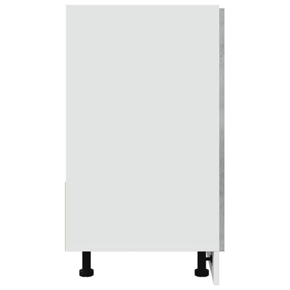 vidaXL Sink Bottom Cabinet Lyon Concrete Grey 80x46x81.5 cm Engineered Wood