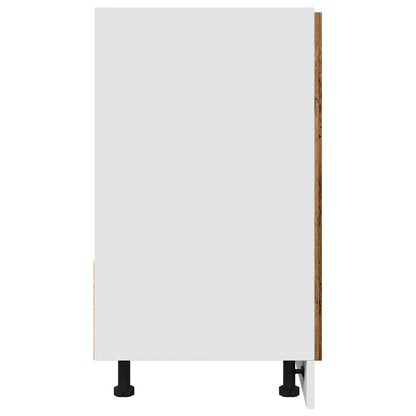 vidaXL Sink Bottom Cabinet Lyon Old Wood 80x46x81.5 cm Engineered Wood