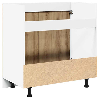 vidaXL Sink Bottom Cabinet "Lyon" Artisan Oak 80x46x81.5 cm