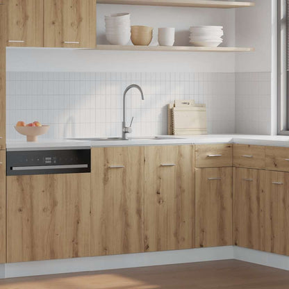 vidaXL Sink Bottom Cabinet "Lyon" Artisan Oak 80x46x81,5 cm Engineered Wood