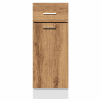 vidaXL Drawer Bottom Cabinet Lyon Artisan Oak 30x46x81.5 cm Engineered Wood