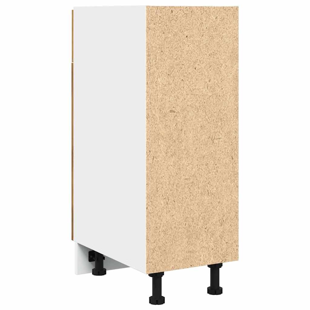 vidaXL Drawer Bottom Cabinet Lyon Artisan Oak 30x46x81.5 cm Engineered Wood