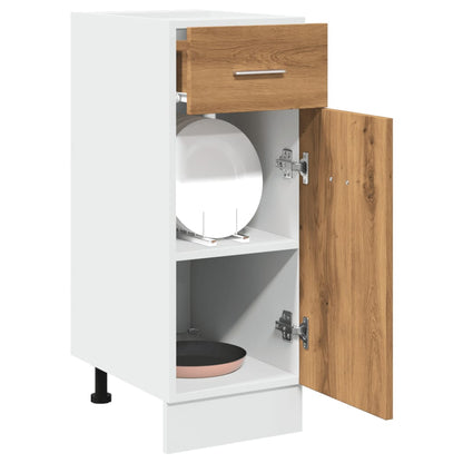 vidaXL Drawer Bottom Cabinet Lyon Artisan Oak 30x46x81.5 cm Engineered Wood