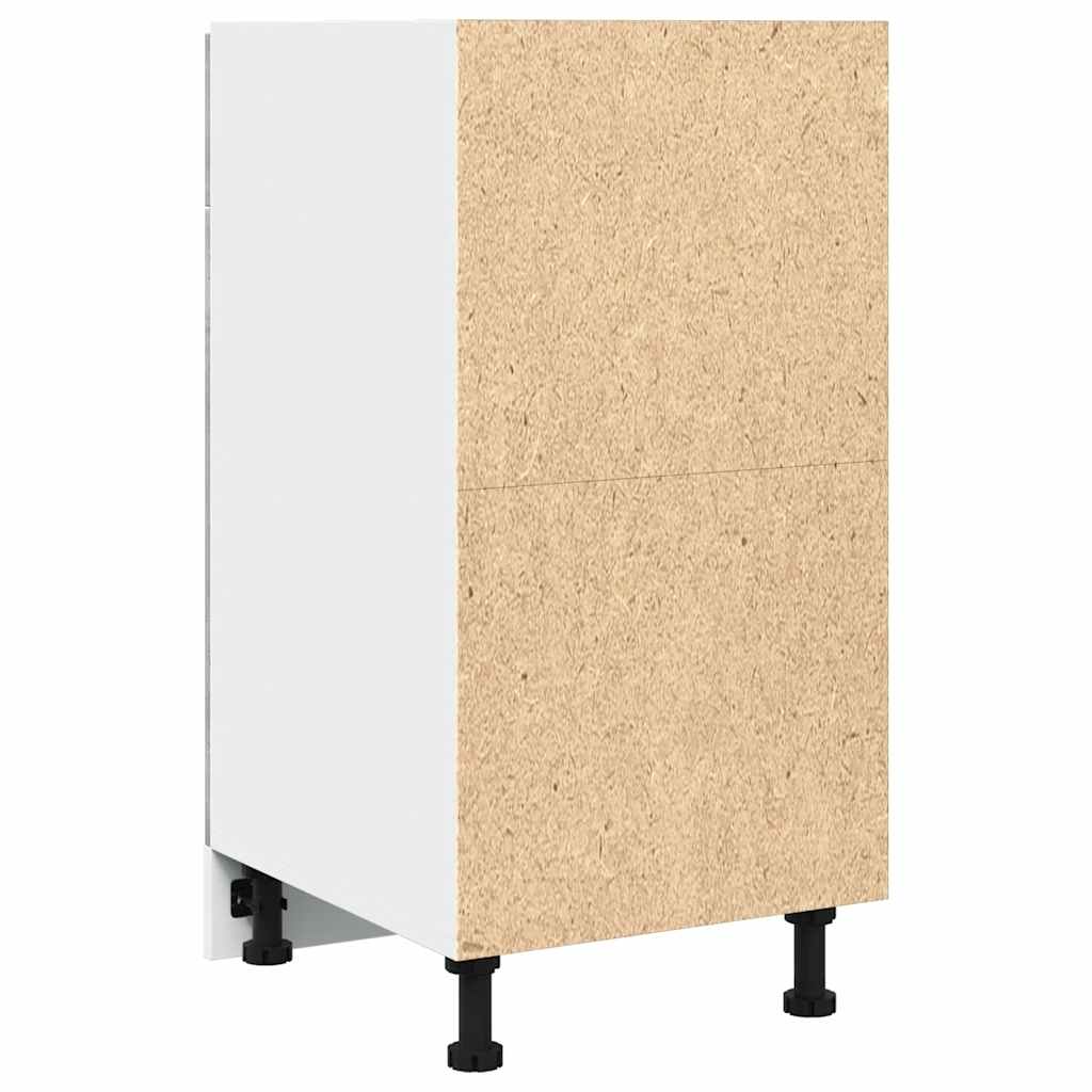 vidaXL Drawer Bottom Cabinet "Lyon" Concrete Grey 40x46x81.5 cm