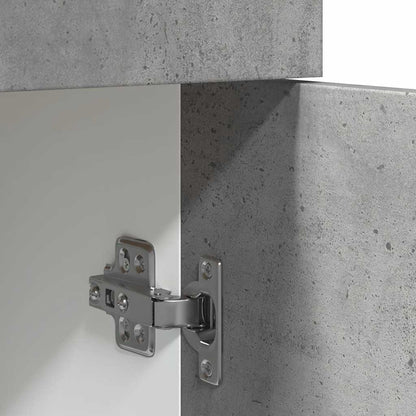 vidaXL Drawer Bottom Cabinet Lyon Concrete Grey 40x46x81.5 cm Engineered Wood