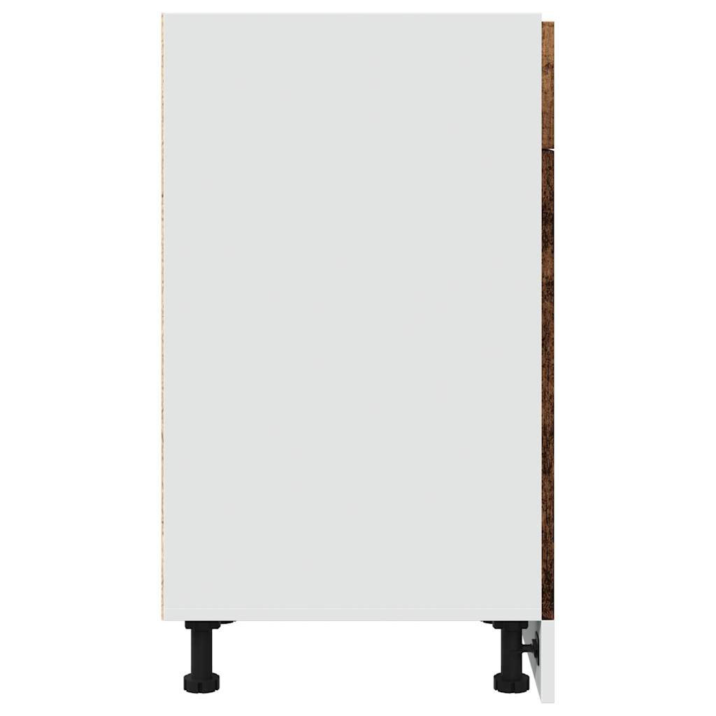 vidaXL Drawer Bottom Cabinet Lyon Old Wood 40x46x81.5 cm Engineered Wood