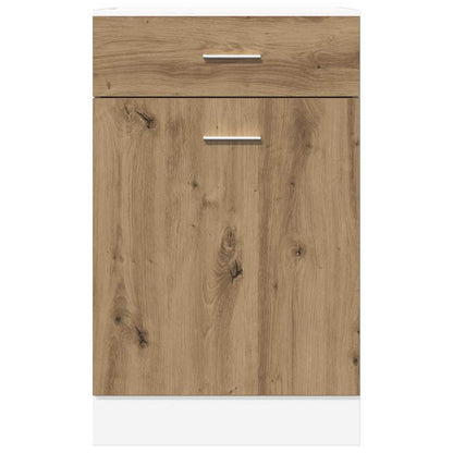 vidaXL Drawer Bottom Cabinet "Lyon" Artisan Oak 40x46x81,5 cm Engineered Wood