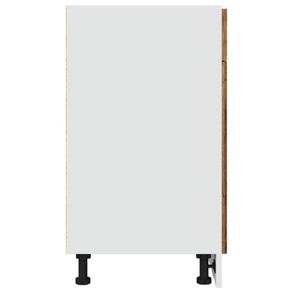 vidaXL Drawer Bottom Cabinet Lyon Old Wood 50x46x81.5 cm Engineered Wood