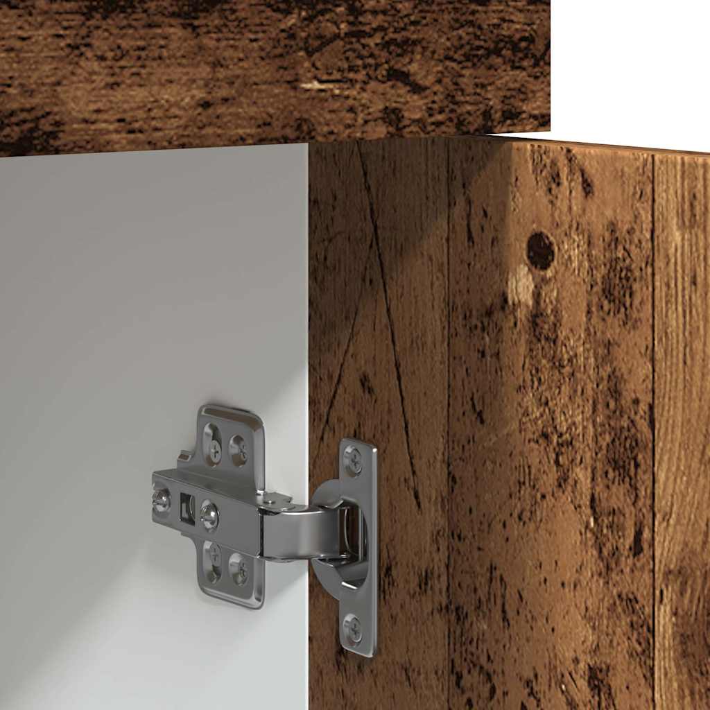 vidaXL Drawer Bottom Cabinet Lyon Old Wood 50x46x81.5 cm Engineered Wood