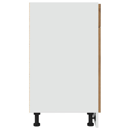 vidaXL Drawer Bottom Cabinet Lyon Artisan Oak 50x46x81.5 cm Engineered Wood