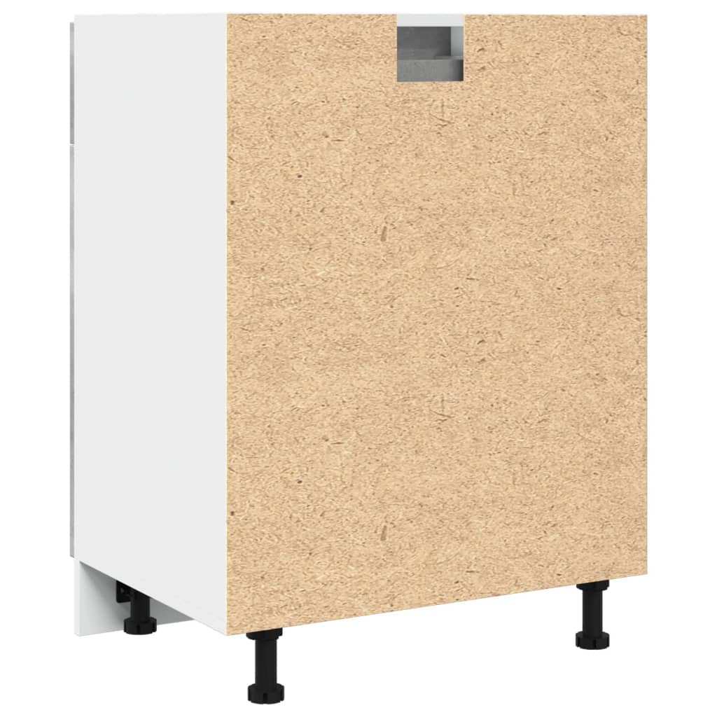 vidaXL Drawer Bottom Cabinet Lyon Concrete Grey 60x46x81.5 cm Engineered Wood