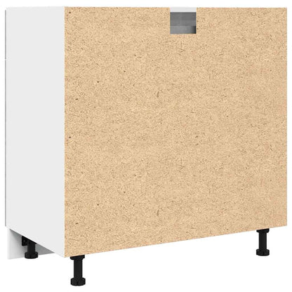 vidaXL Drawer Bottom Cabinet Lyon Concrete Grey 80x46x81.5 cm Engineered Wood