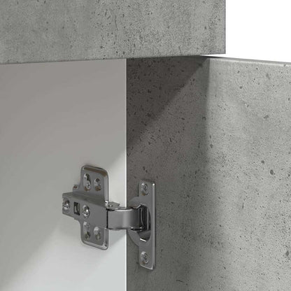 vidaXL Drawer Bottom Cabinet Lyon Concrete Grey 80x46x81.5 cm Engineered Wood