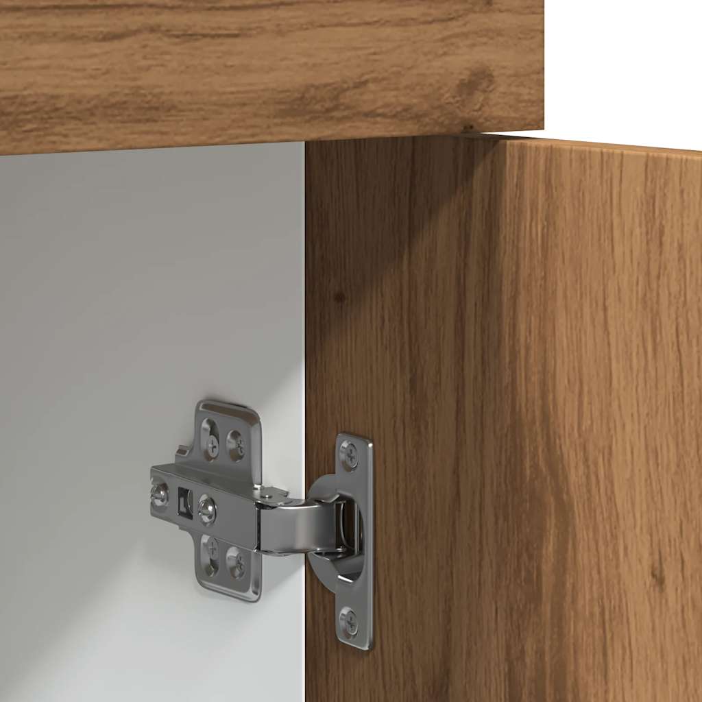 vidaXL Drawer Bottom Cabinet Lyon Artisan Oak 80x46x81.5 cm Engineered Wood