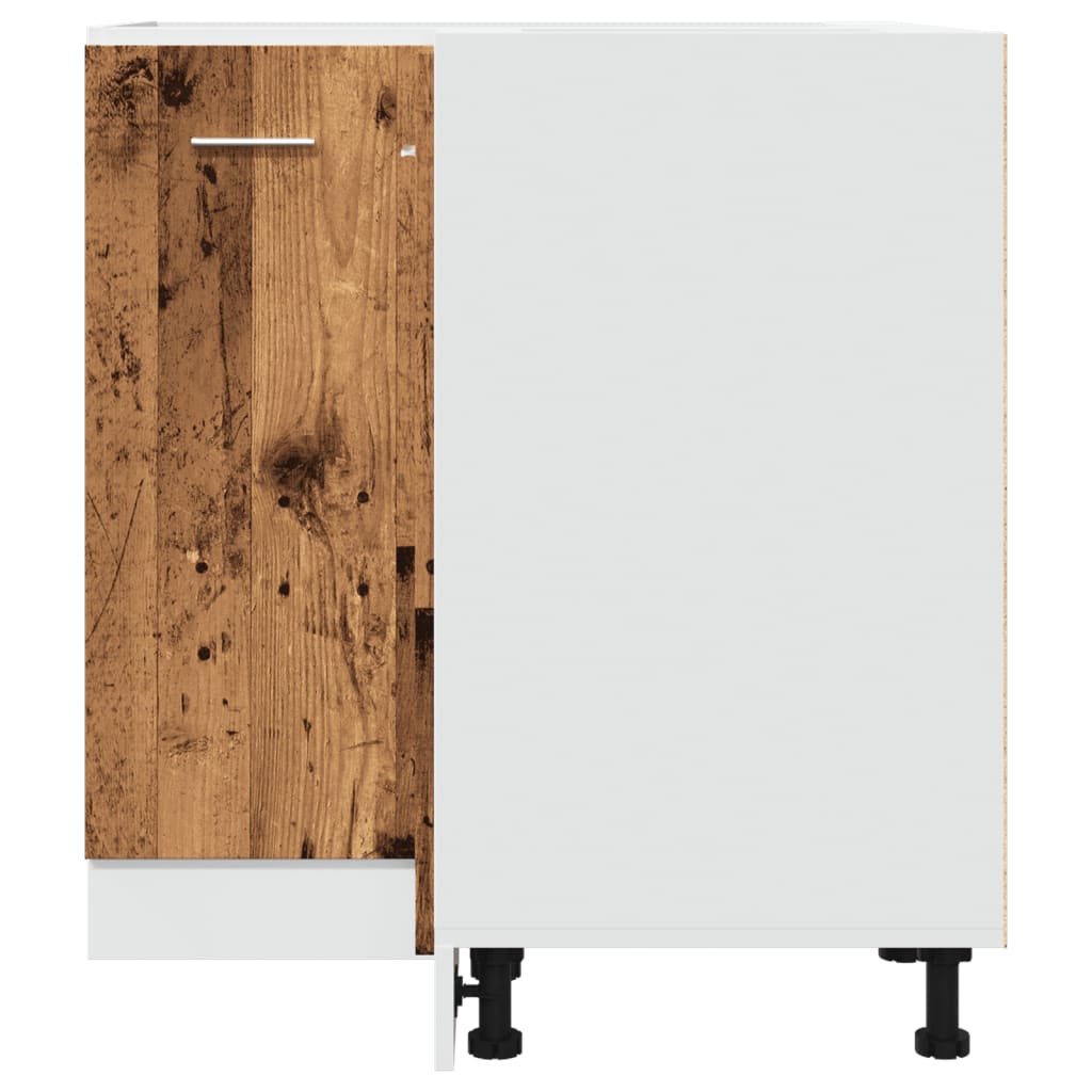 vidaXL Kitchen Cabinet Lyon Old Wood 75.5x75.5x81.5 cm Engineered Wood