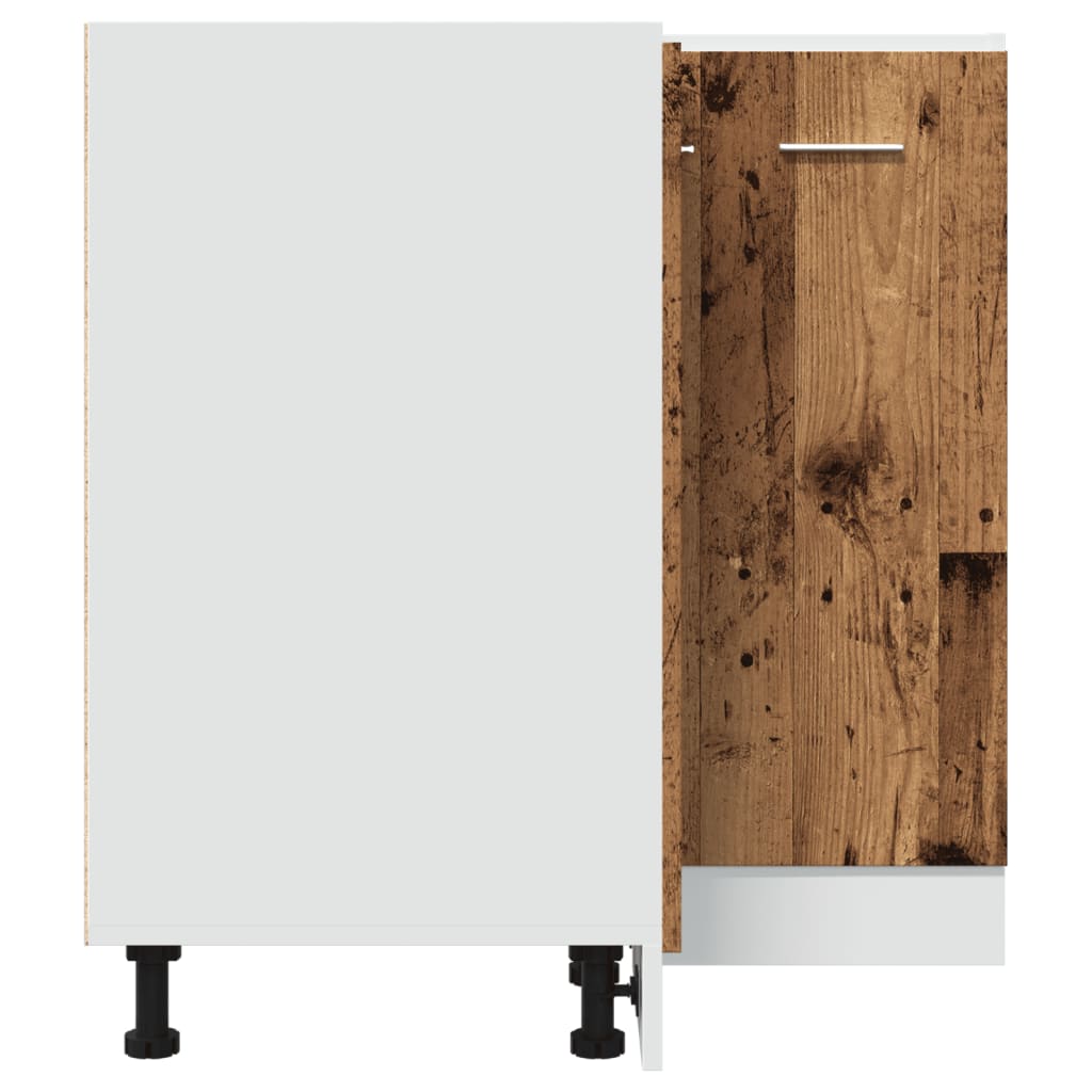 vidaXL Kitchen Cabinet Lyon Old Wood 75.5x75.5x81.5 cm Engineered Wood