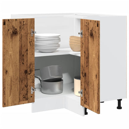 vidaXL Kitchen Cabinet Lyon Old Wood 75.5x75.5x81.5 cm Engineered Wood