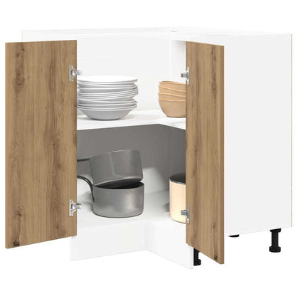 vidaXL Kitchen Cabinet "Lyon" Artisan Oak 75,5x75,5x81,5 cm Engineered Wood