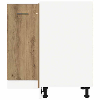 vidaXL Kitchen Cabinet Lyon Artisan Oak 75.5x75.5x81.5 cm Engineered Wood