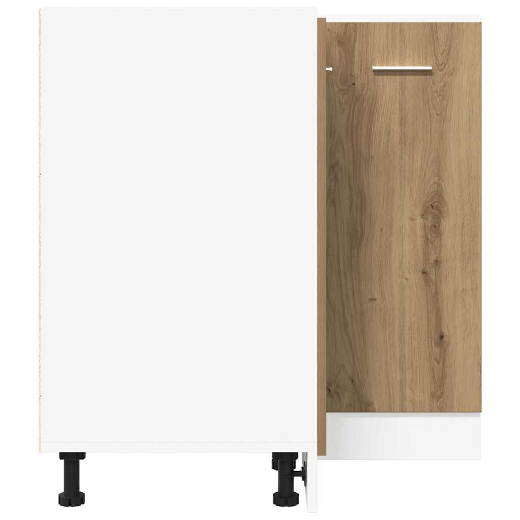 vidaXL Kitchen Cabinet "Lyon" Artisan Oak 75,5x75,5x81,5 cm Engineered Wood