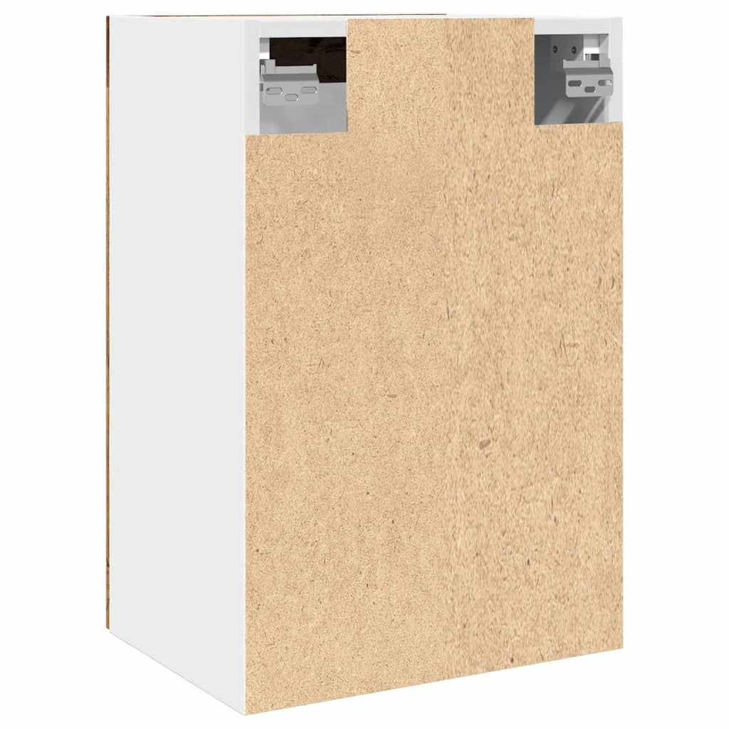 vidaXL Hanging Glass Cabinet Lyon Old Wood 40x31x60 cm Engineered Wood