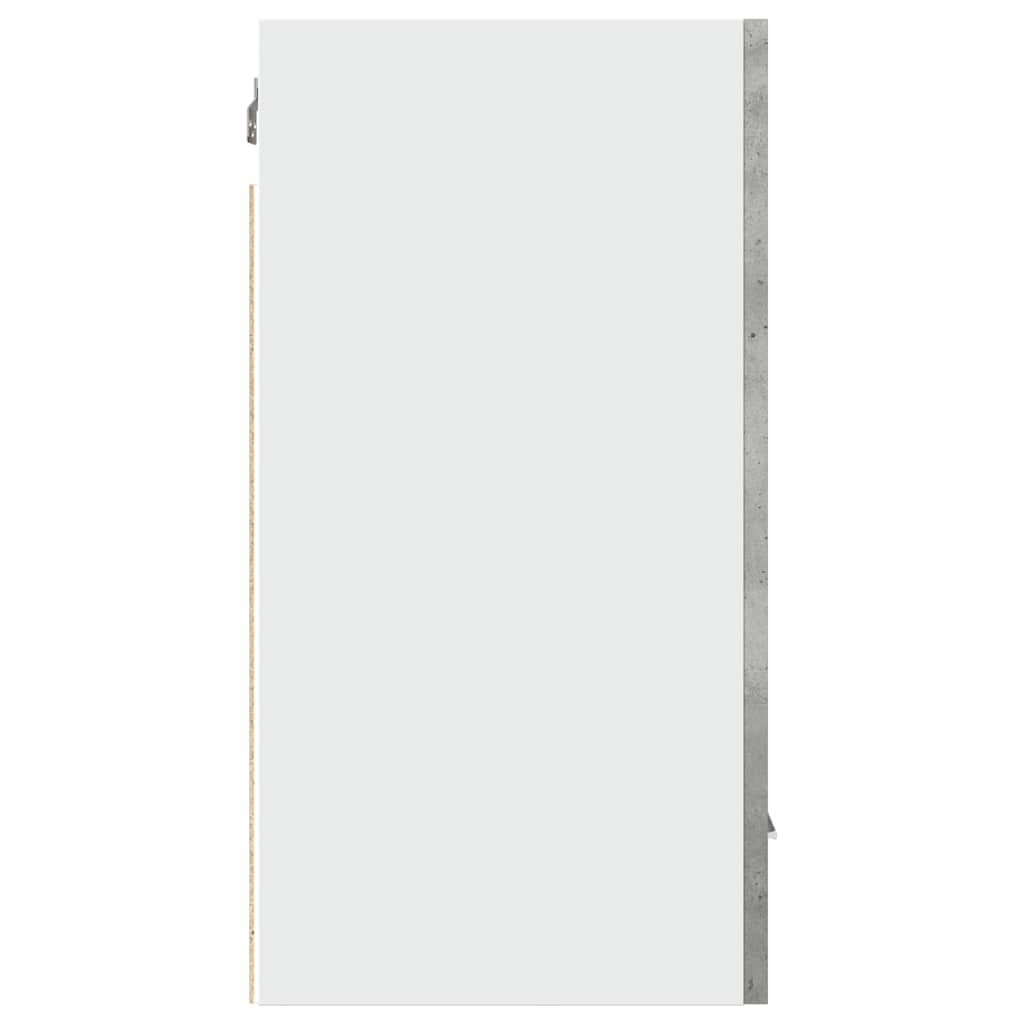 vidaXL Hanging Cabinet Lyon Concrete Grey 30x31x60 cm Engineered Wood
