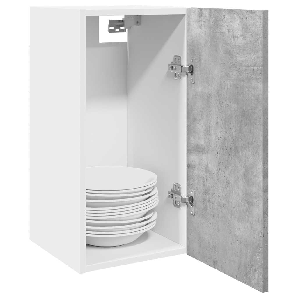 vidaXL Hanging Cabinet Lyon Concrete Grey 30x31x60 cm Engineered Wood