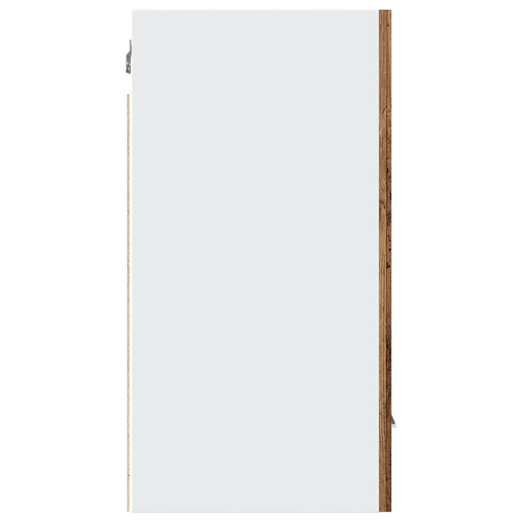 vidaXL Hanging Cabinet Lyon Old Wood 30x31x60 cm Engineered Wood